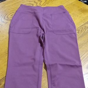 HALARA Pants Women EXTRA  SMALL XS Athleticwear Jogger BURGUNDY MAROON NEW